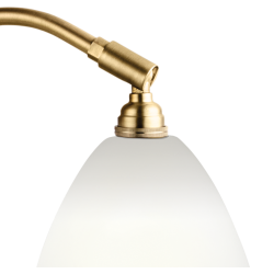 BL5 Vglampe - Messing/Porceln - Bestlite - GUBI