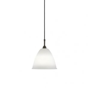 BL9M pendel - Porceln/Sort Messing - Bestlite - GUBI