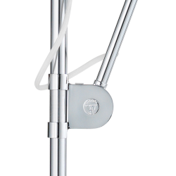 BL3M Gulvlampe - Krom/Hvid - Bestlite - GUBI