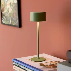 Bistro LED Bordlampe - Gr�n - Genopladelig - Nielsen Light