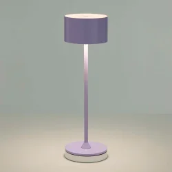 Bistro LED Bordlampe - Lilla - Genopladelig - Nielsen Light