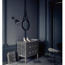 BL7 Vglampe - Krom/Sort - Bestlite - GUBI