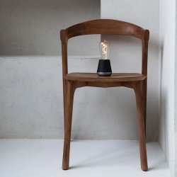 One - Bordlampe - Black Marble - humble