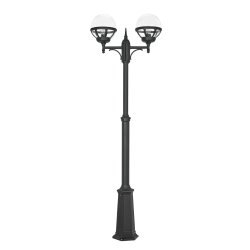 Bologna Stolpe - 2 - Klar - Sort - Norlys