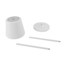 Genopladelig Bordlampe - Toga - LED - Hvid - Strhm - 2 Styk