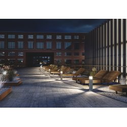 Bore Bedlampe - S�lv - Malmbergs