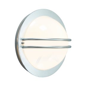 Bremen Vglampe - Galvaniseret - Opal - Norlys