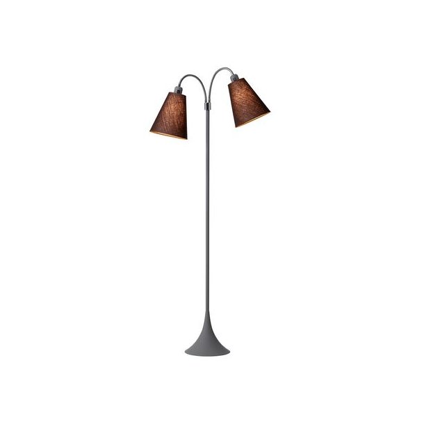 Fodgnger Gulvlampe - Soft Gr/Brun - Nielsen Light