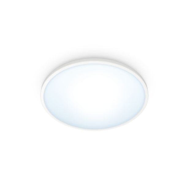 Superslim Hvid Plafond - 1300lm - 24 - Justerbar Hvid - Wiz