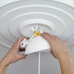 Baldakin - Med Trdls lysstyring - Atmos - Sort - Belid