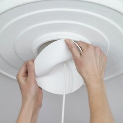 Baldakin - Med Trdls lysstyring - Atmos - Sort - Belid