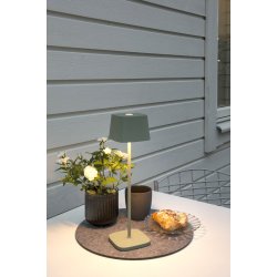 Capri Bordlampe - USB - 36cm - Sort - Konstsmide