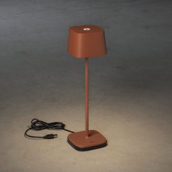 Capri Bordlampe - USB - 36cm - Terracotta - Konstsmide