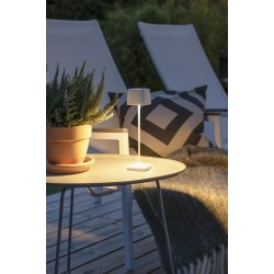 Capri Bordlampe - USB - 25cm - Sort - Konstsmide