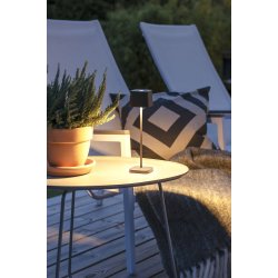 Capri Bordlampe - USB - 25cm - Sort - Konstsmide