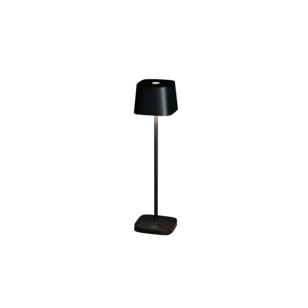 Capri Bordlampe - USB - 25cm - Sort - Konstsmide