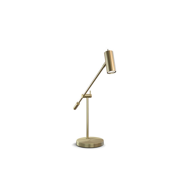 Cato Bordlampe - Messing - Belid