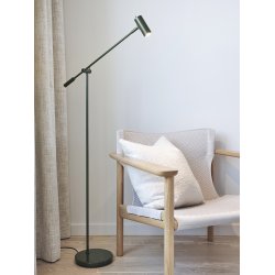 Cato LED Gulvlampe med Lysdmper - Forest Green - Belid
