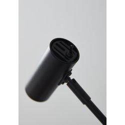 Cato LED Gulvlampe med Lysd�mper - Mat Sort - Belid