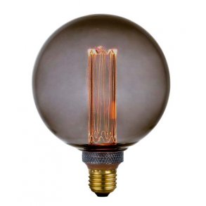 Colors Dim LED Globe Smoke E27 - 5W - Halo Design