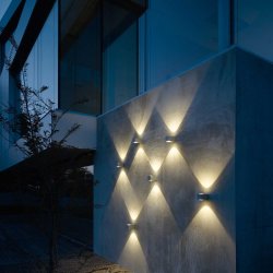 Como Dobbelt - Udendrs Vglampe - Gr - IP44.de