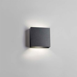 Compact Op/Ned LED Vglampe - W3 - Sort - Light-Point