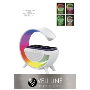 Cool Speaker - Bluetooth Hjtaler og Oplader - Veli-Line
