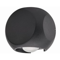 Crosscube Dobbelt Vglampe - Antracit - Integral 