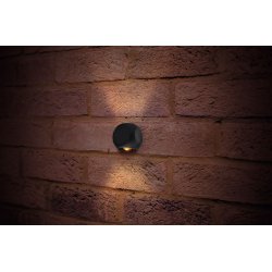 Crosscube Dobbelt Vglampe - Antracit - Integral 