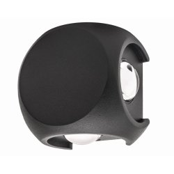 Crosscube - 4 vejs - Vglampe - Antracit - Integral 