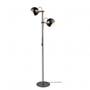 DC Gulvlampe 2 - Sort - Eg - Halo Design
