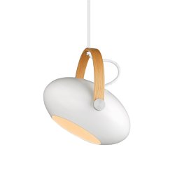 DC Pendel �26 - Hvid/Eg - Halo Design