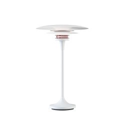 Diablo LED Bordlampe - �30cm - Hvid / Rosa - Belid