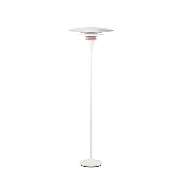 Diablo gulvlampe - Hvid / Rosa - Belid