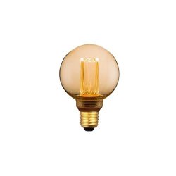 Colors Dim LED Mini Globe 5W E27 - Amber - Halo Design