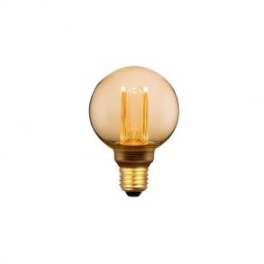 Colors Dim LED Mini Globe 5W E27 - Amber - Halo Design