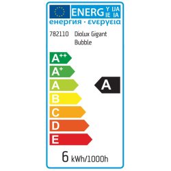 Gigant Bubble LED E27 6W 3-trins dim - GN