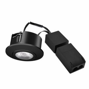 Indbygningsspot Diospot 40 - 6W - 927 - Sort