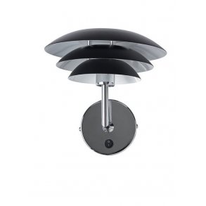 DL20 vglampe - Mat Sort - Dyberg Larsen