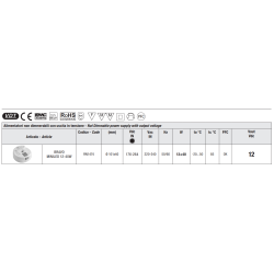 LED Driver 12 volt - 13-40W - Raxon