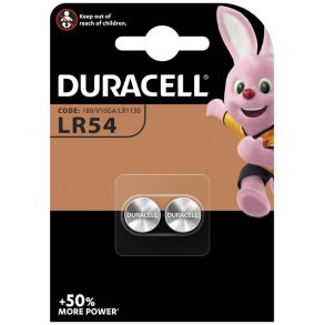 Duracell Batterier - LR1130 - AG10 - knapcelle batteri - 1,5V - 2stk
