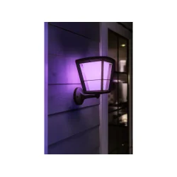 Econic - Vglampe - Sort - Philips Hue