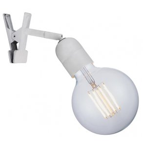 Elegance Klemspot - Hvid - Halo Design