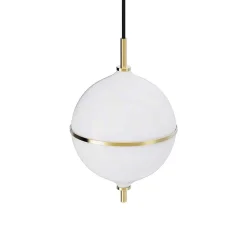 Eternal Moonlight Pendel - Medium - 22 - Messing/Opal - Rebello Decor