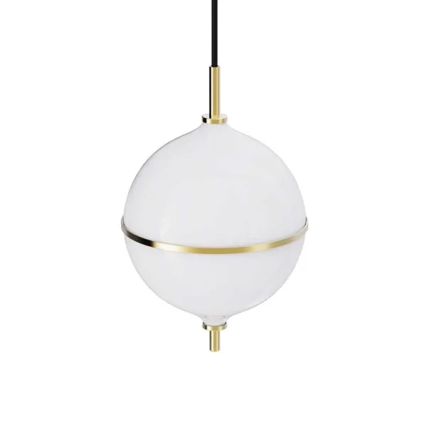 Eternal Moonlight Pendel - Medium - 22 - Messing/Opal - Rebello Decor