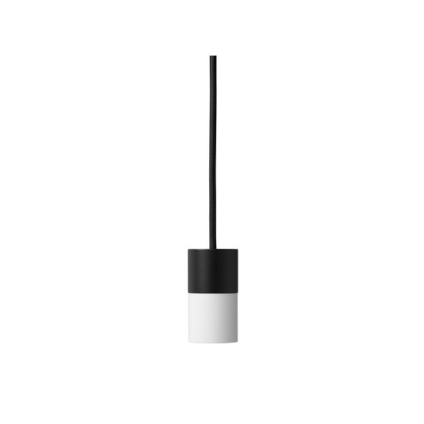 P8 Fatningsst - Hvid - Sort - Nielsen Light