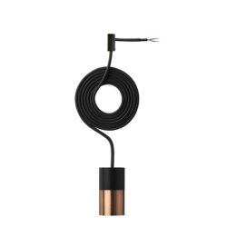 P8 Fatningsst - Sort/Kobber - Nielsen Light