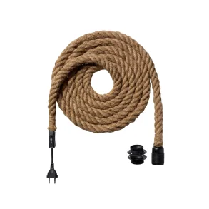 Fatningsst - Reb - Sort - Nielsen Light