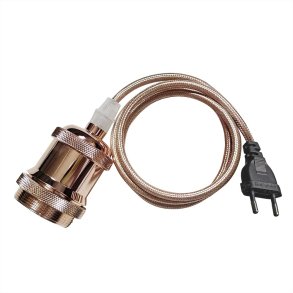 Fatningss�t E27 - Rosaguld - Unison