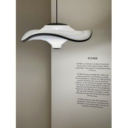 Flying Pendel - �58 - Ivory White - Made By Hand